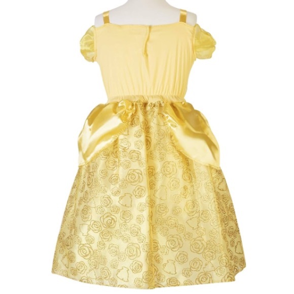 DISNEY 💛PRINCESS "BELLE"💛 COSTUME DRESS SIZE 4-6X 🌟NWOT🌟 - Picture 9 of 14